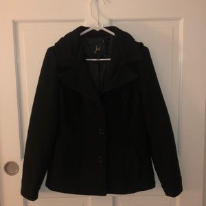 Hooded Winter Peacoat
